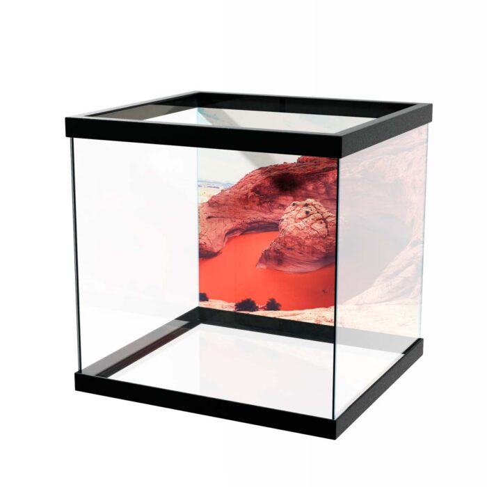 Red Sand Stone makes a perfect background for any fresh or salt water tank or aquarium as well as dry terrariums.