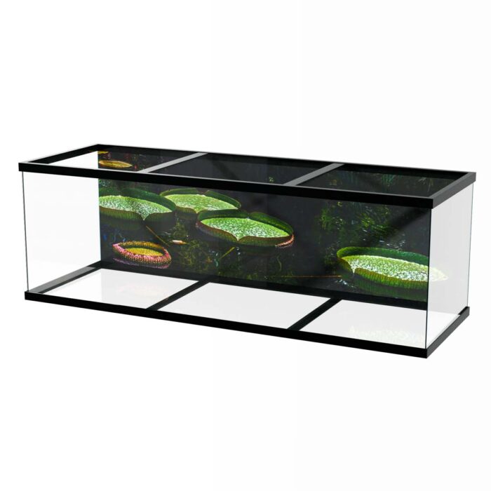 Green Lilly Pads makes a perfect background for any fresh or salt water tank or aquarium as well as dry terrariums.