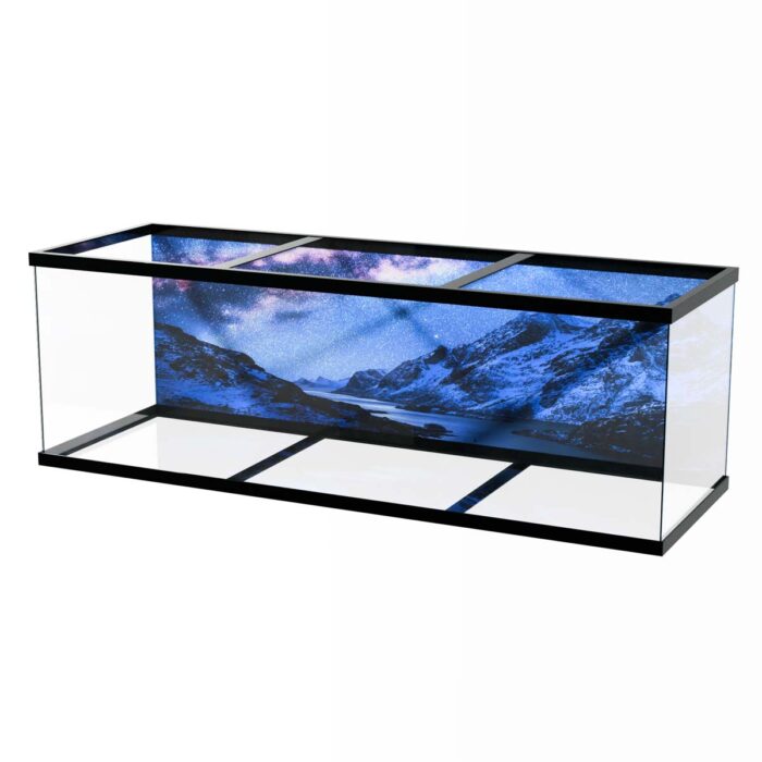 Milky Way Mountains make a perfect background for any fresh or salt water tank or aquarium as well as dry terrariums.