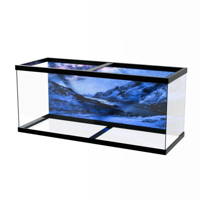 Milky Way Mountains make a perfect background for any fresh or salt water tank or aquarium as well as dry terrariums.