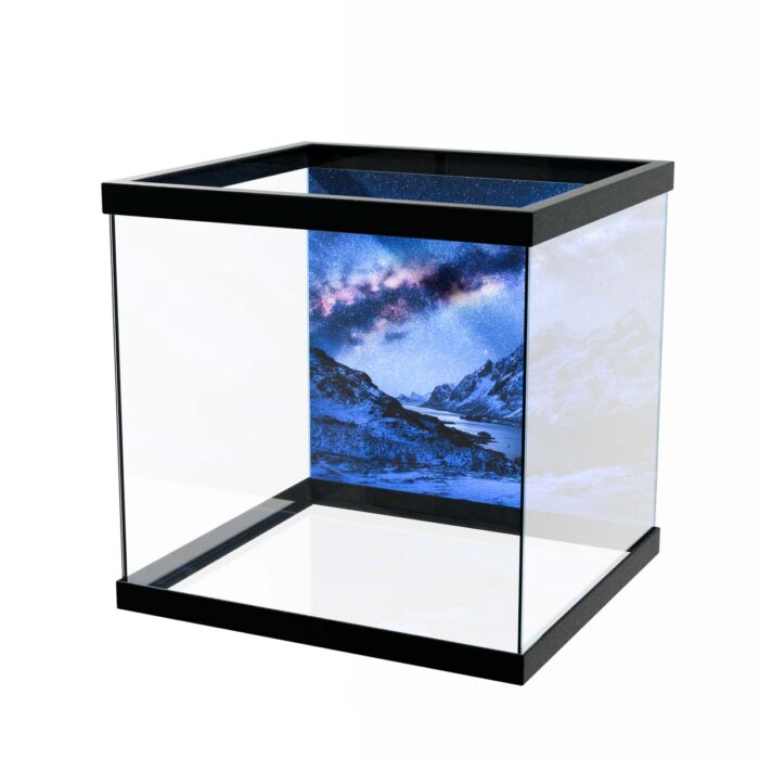 Milky Way Mountains make a perfect background for any fresh or salt water tank or aquarium as well as dry terrariums.