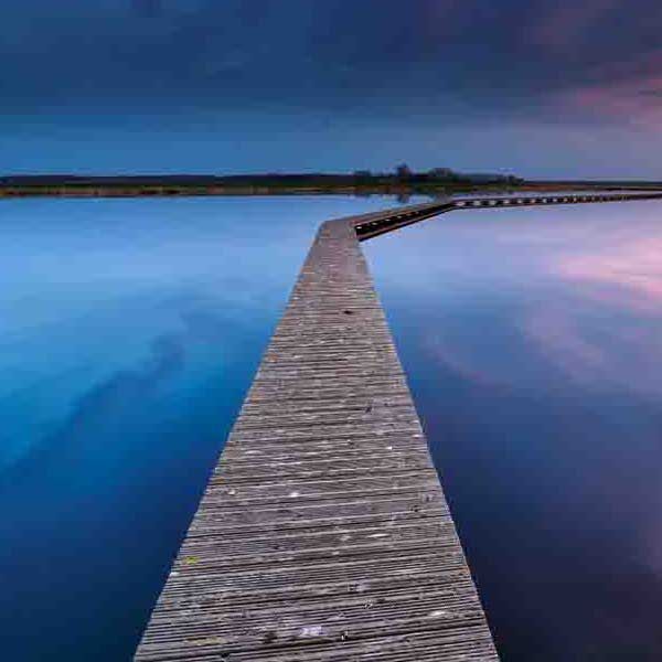 Colorful Wooden Bridge makes a perfect background for any fresh or salt water tank or aquarium as well as dry terrariums.