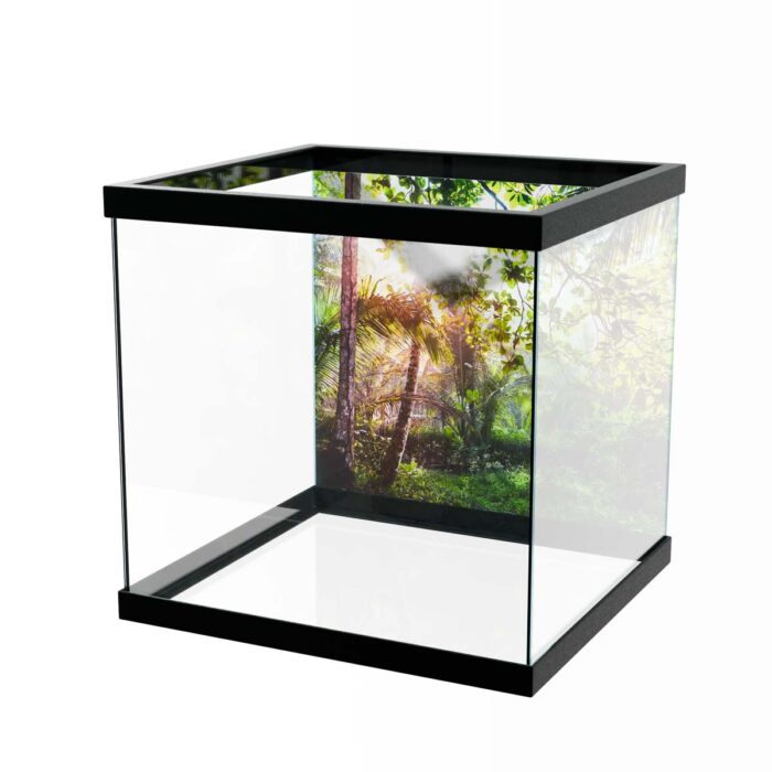 Costa Rica Jungle will make a perfect background for any fresh or salt water tank or aquarium as well as dry terrariums.