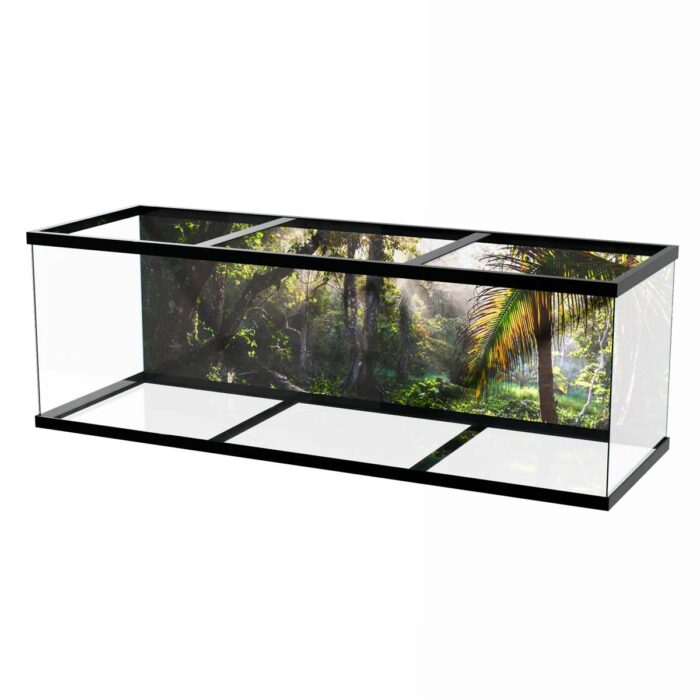 Costa Rica Jungle II will make a perfect background for any fresh or salt water tank or aquarium as well as dry terrariums.