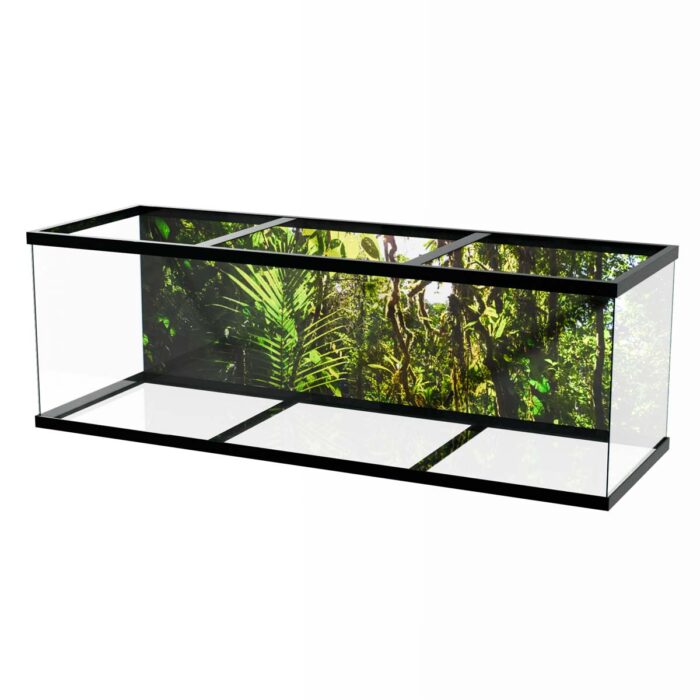 Costa Rica Jungle III will make a perfect background for any fresh or salt water tank or aquarium as well as dry terrariums.