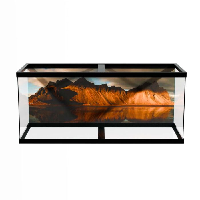 Desert Grand Cliff makes a perfect background for any fresh or salt water tank or aquarium as well as dry terrariums.