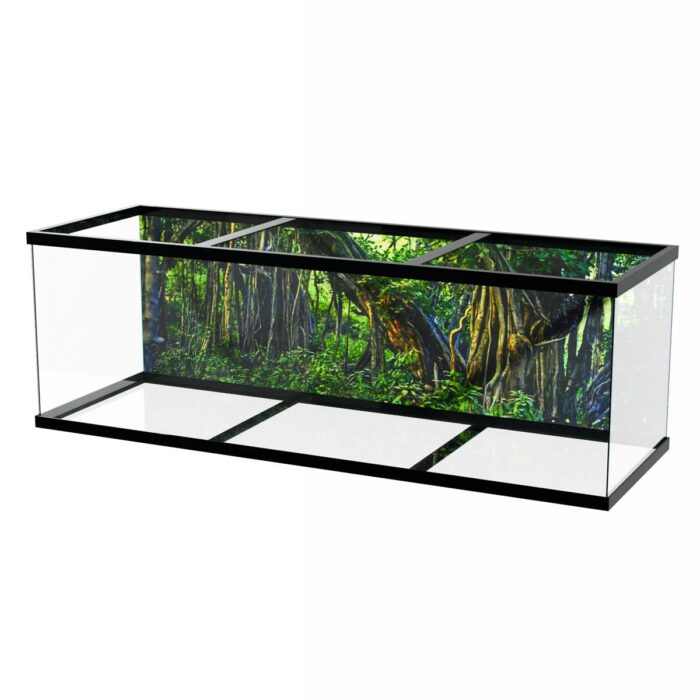 Indian Banyan Jungle II will make a perfect background for any fresh or salt water tank or aquarium as well as dry terrariums.