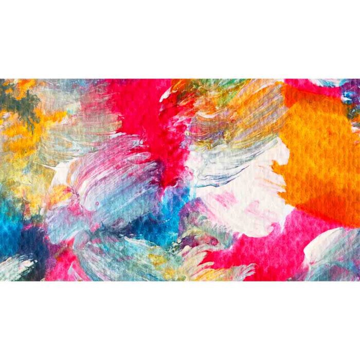 Colorful Vibrant Painting II makes a perfect background for any fresh or salt water tank or aquarium as well as dry terrariums.