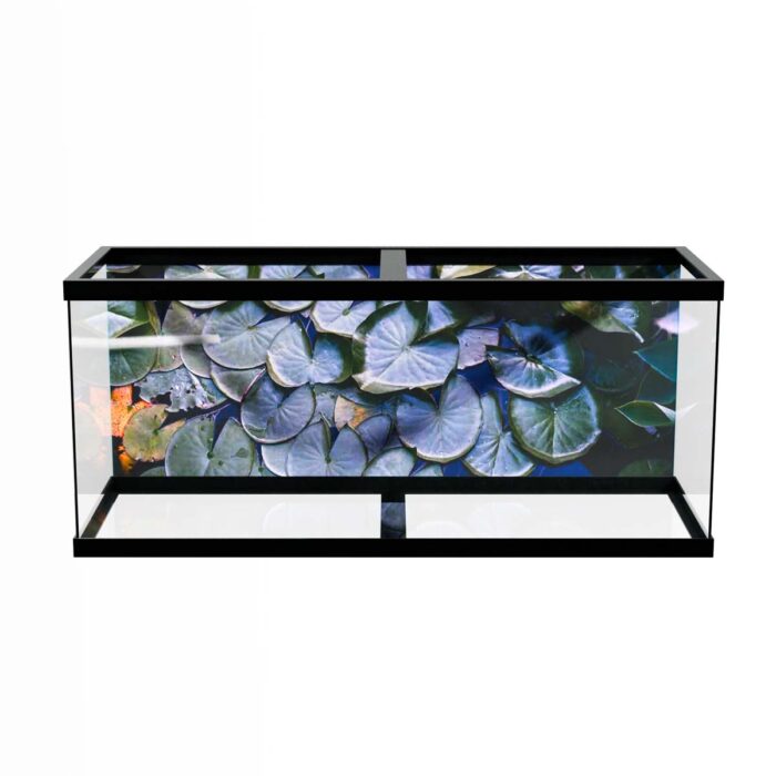 Water Lilly Pads II make a perfect background for any fresh or salt water tank or aquarium as well as dry terrariums.