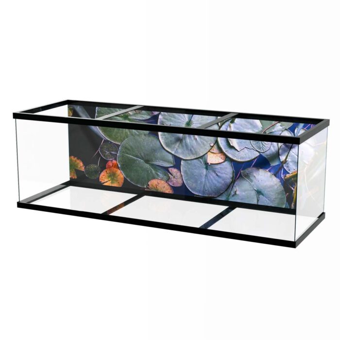 Water Lilly Pads makes a perfect background for any fresh or salt water tank or aquarium as well as dry terrariums.