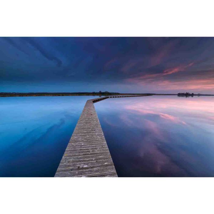 Colorful Wooden Bridge makes a perfect background for any fresh or salt water tank or aquarium as well as dry terrariums.