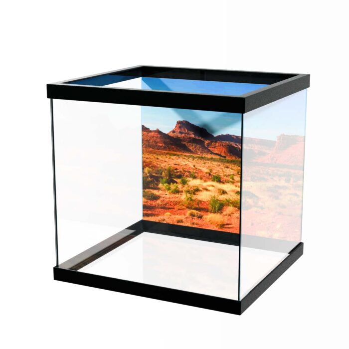 American Prairie Desert will make a perfect background for any fresh or salt water tank or aquarium as well as dry terrariums.