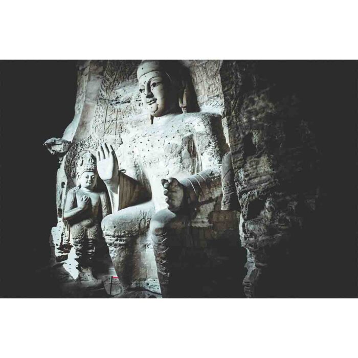 Buddha Cave Sculpture will make a perfect background for any fresh or salt water tank or aquarium as well as dry terrariums.