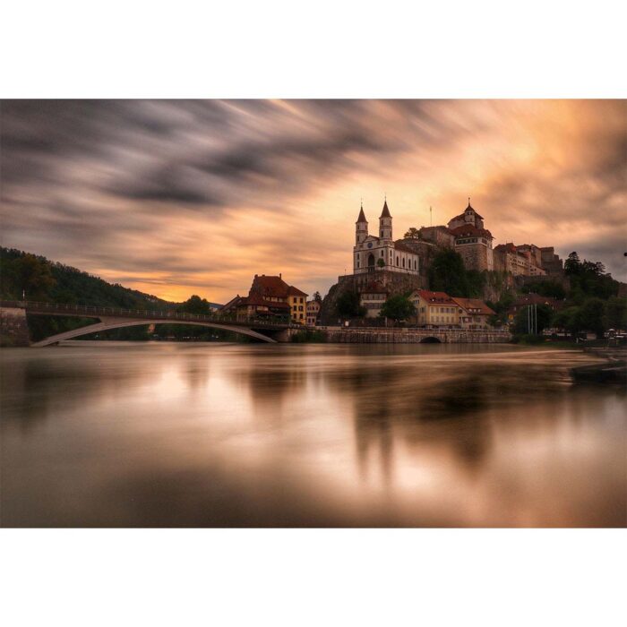 Castle Of Aarburg makes a perfect background for any fresh or salt water tank or aquarium as well as dry terrariums.