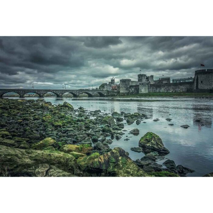 Cloudy Castle View makes a perfect background for any fresh or salt water tank or aquarium as well as dry terrariums.