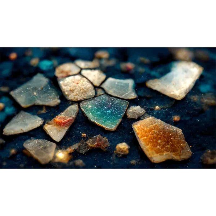 Cracked Gemstone Background II will make a perfect background for any fresh or salt water tank or aquarium as well as dry terrariums.