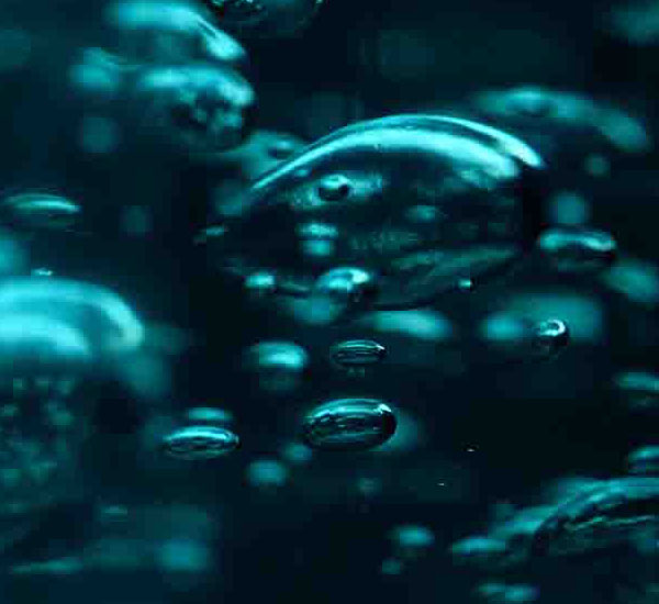 Futuristic Blue Bubbles will make a perfect background for any fresh or salt water tank or aquarium as well as dry terrariums.