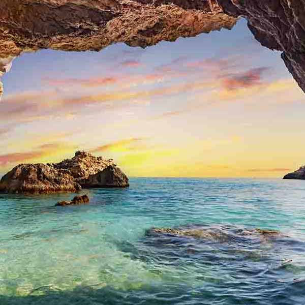 Greek Sea Cave will make a perfect background for any fresh or salt water tank or aquarium as well as dry terrariums.