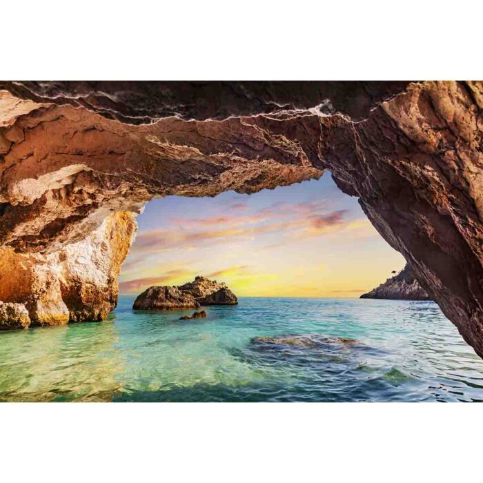 Greek Sea Cave will make a perfect background for any fresh or salt water tank or aquarium as well as dry terrariums.