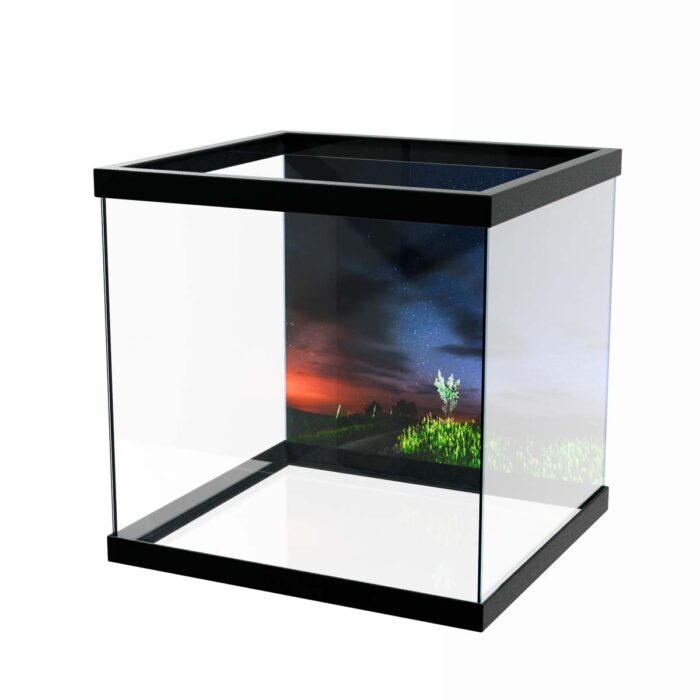 Midnight Sky Road will make a perfect background for any fresh or salt water tank or aquarium as well as dry terrariums.