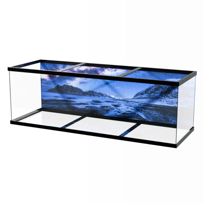 Milky Way Sea will make a perfect background for any fresh or salt water tank or aquarium as well as dry terrariums.