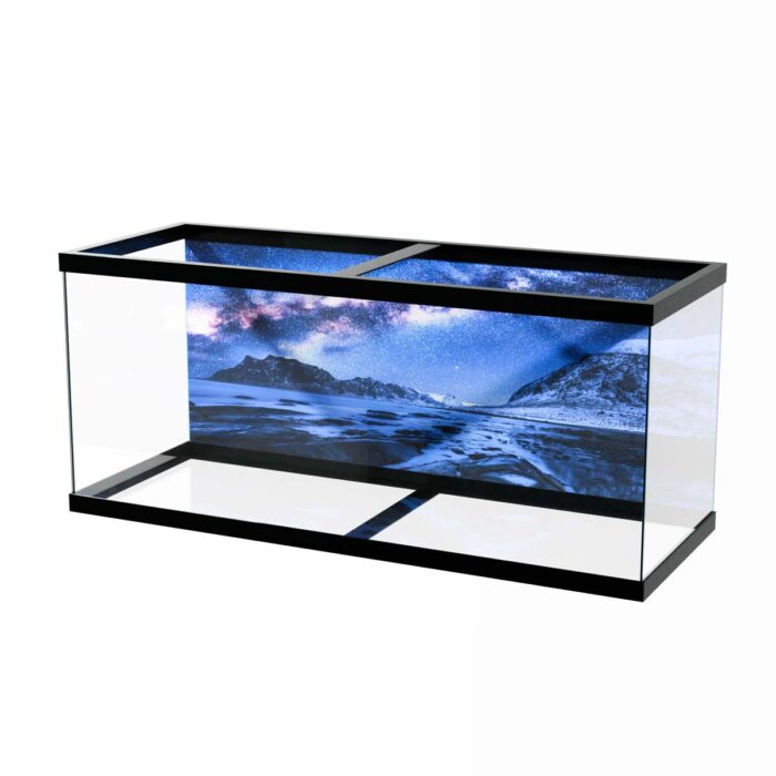 Milky Way Sea will make a perfect background for any fresh or salt water tank or aquarium as well as dry terrariums.