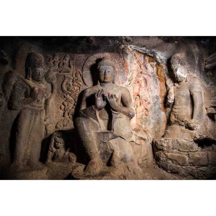 Nashik Buddha Cave will make a perfect background for any fresh or salt water tank or aquarium as well as dry terrariums.