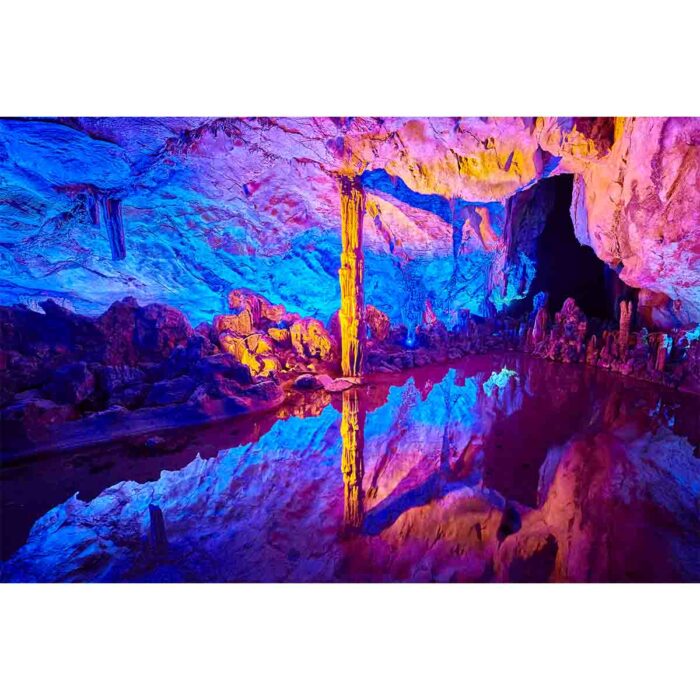 Reed Flute Cave III will make a perfect background for any fresh or salt water tank or aquarium as well as dry terrariums.