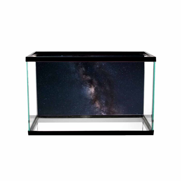 Milky Way Galaxy will make a perfect background for any fresh or salt water tank or aquarium as well as dry terrariums.