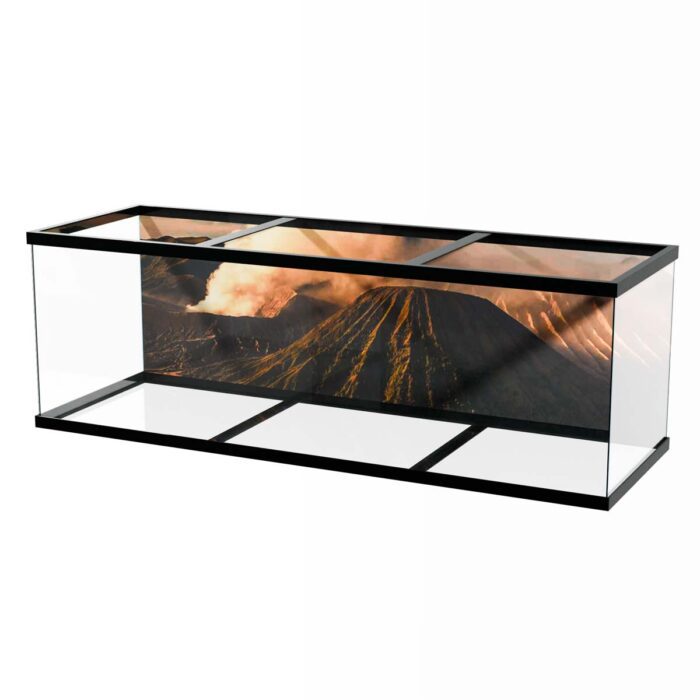 Sunrise Bromo Volcano will make a perfect background for any fresh or salt water tank or aquarium as well as dry terrariums.