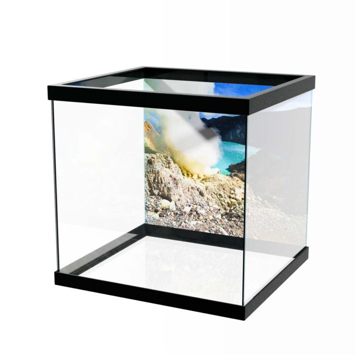 Kawah Indonesia Volcano II will make a perfect background for any fresh or salt water tank or aquarium as well as dry terrariums.