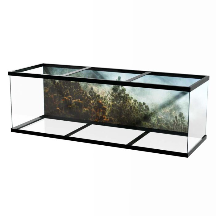 Guatemala Volcano Landscape will make a perfect background for any fresh or salt water tank or aquarium as well as dry terrariums.