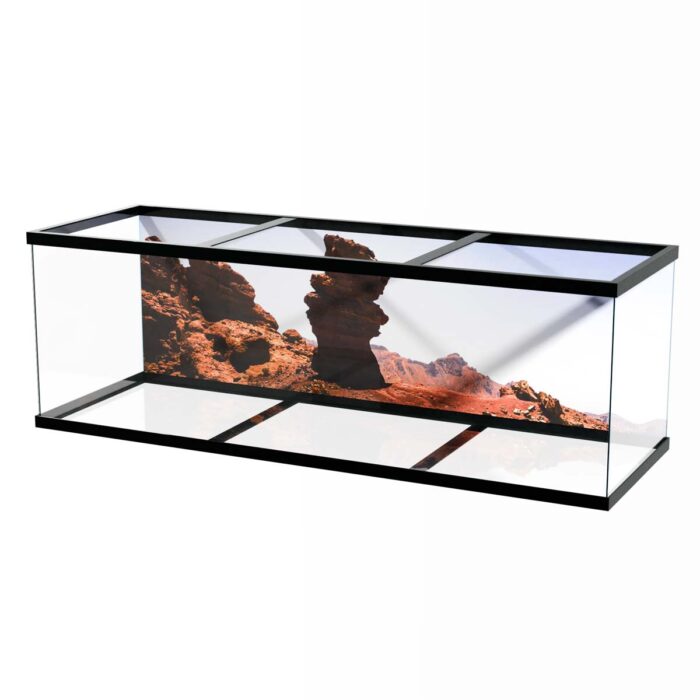 Volcano National Park will make a perfect background for any fresh or salt water tank or aquarium as well as dry terrariums.