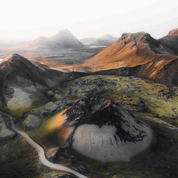 Amazing Iceland Volcanoes will make a perfect background for any fresh or salt water tank or aquarium as well as dry terrariums.