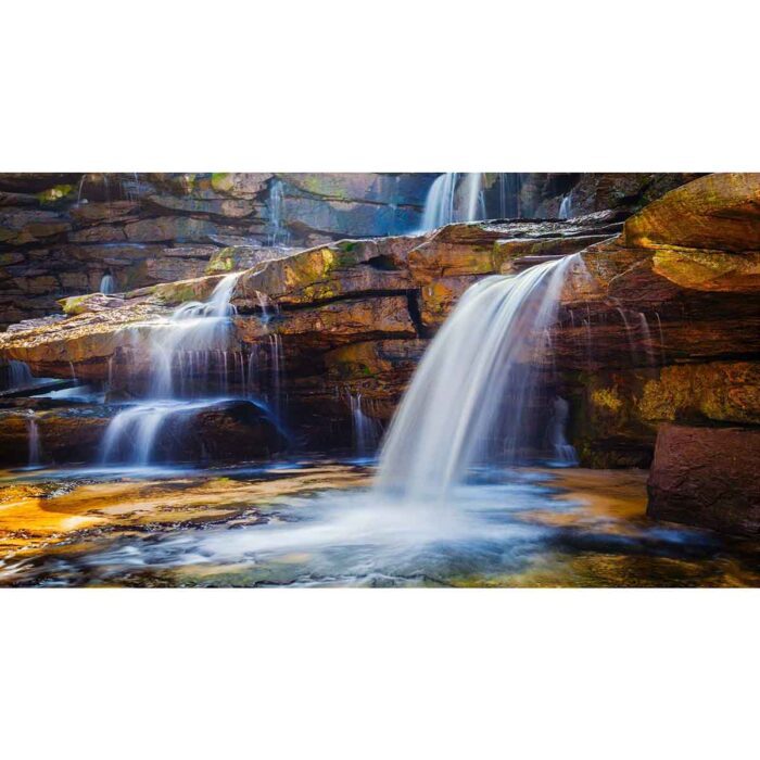 Amazing Rock Waterfall will make a perfect background for any fresh or salt water tank or aquarium as well as dry terrariums.