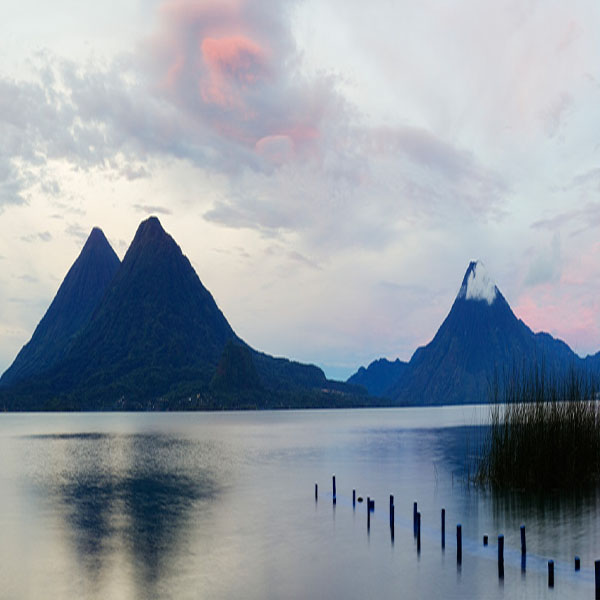 Beautiful Distant Volcanoes will make a perfect background for any fresh or salt water tank or aquarium as well as dry terrariums.