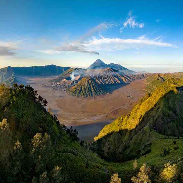 Bromo Volcano Sunrise will make a perfect background for any fresh or salt water tank or aquarium as well as dry terrariums.