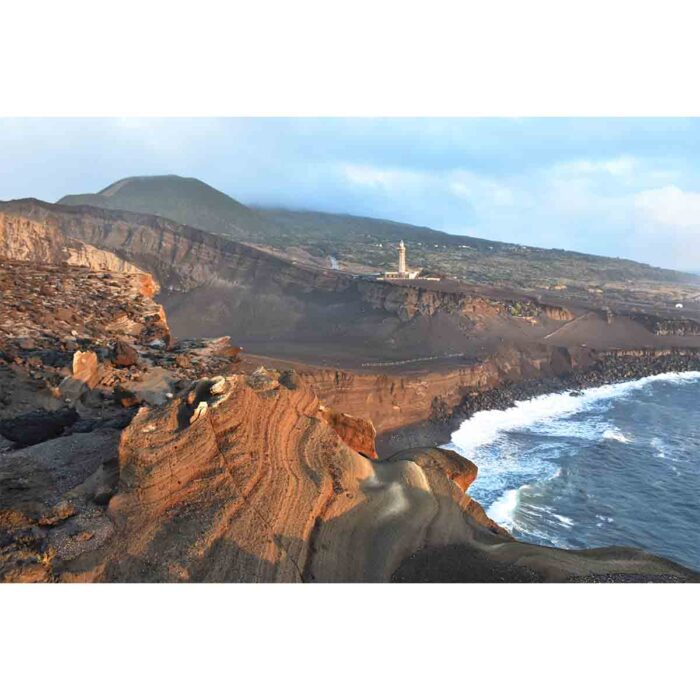 Capelinhos Volcano Island will make a perfect background for any fresh or salt water tank or aquarium as well as dry terrariums.