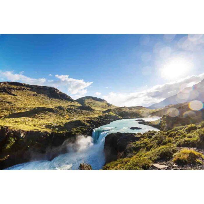 Chile Rocky Waterfall will make a perfect background for any fresh or salt water tank or aquarium as well as dry terrariums.