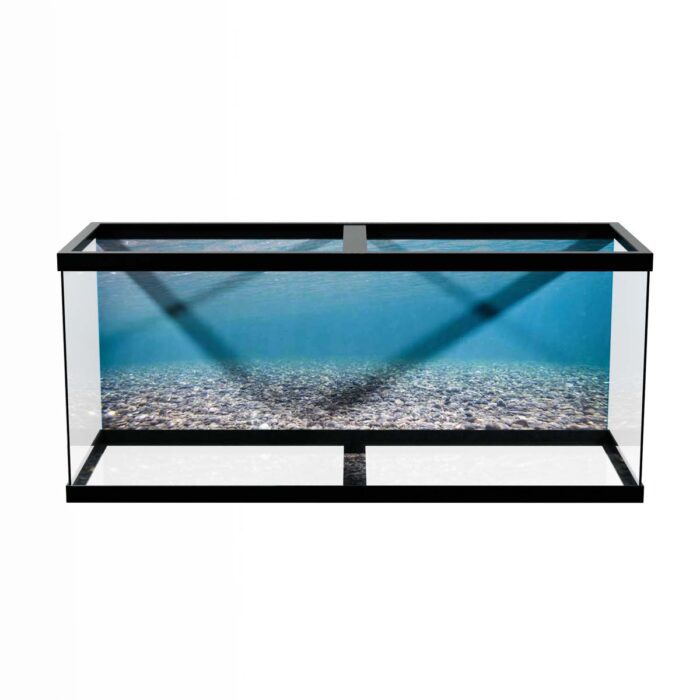 Clear River View will make a perfect background for any fresh or salt water tank or aquarium as well as dry terrariums.