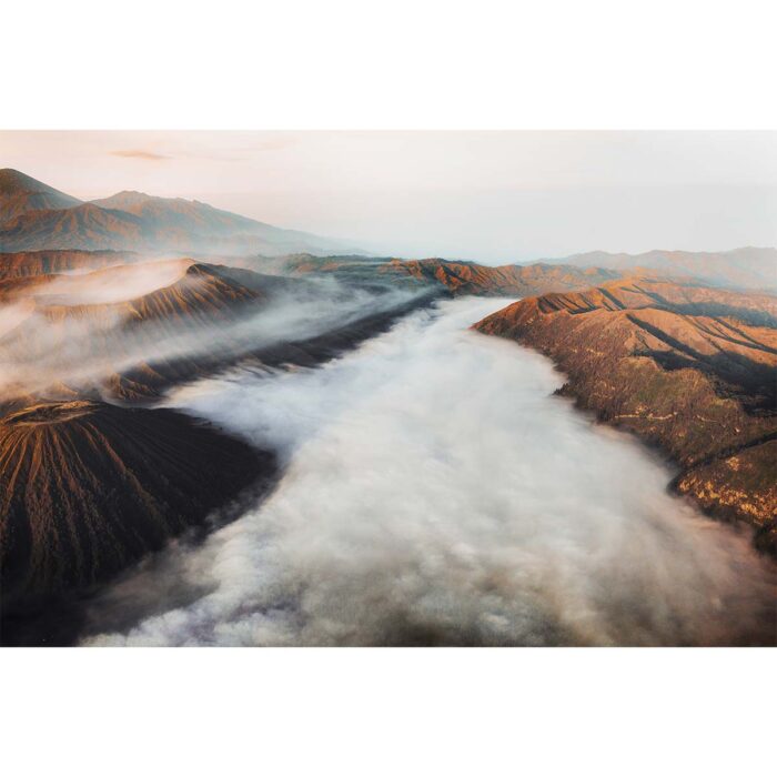 Cloudy Indonesian Volcano will make a perfect background for any fresh or salt water tank or aquarium as well as dry terrariums.