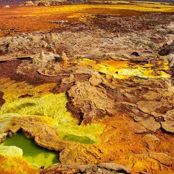 Dallol Volcano Depression II will make a perfect background for any fresh or salt water tank or aquarium as well as dry terrariums.