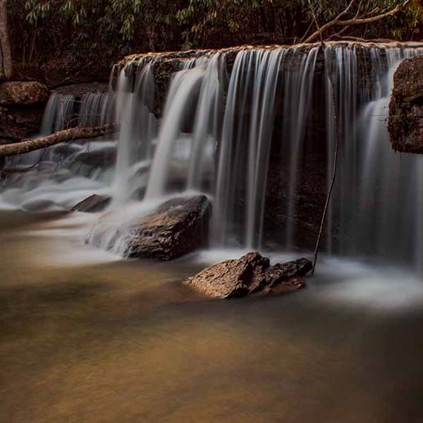 Dark Golden Waterfall will make a perfect background for any fresh or salt water tank or aquarium as well as dry terrariums.