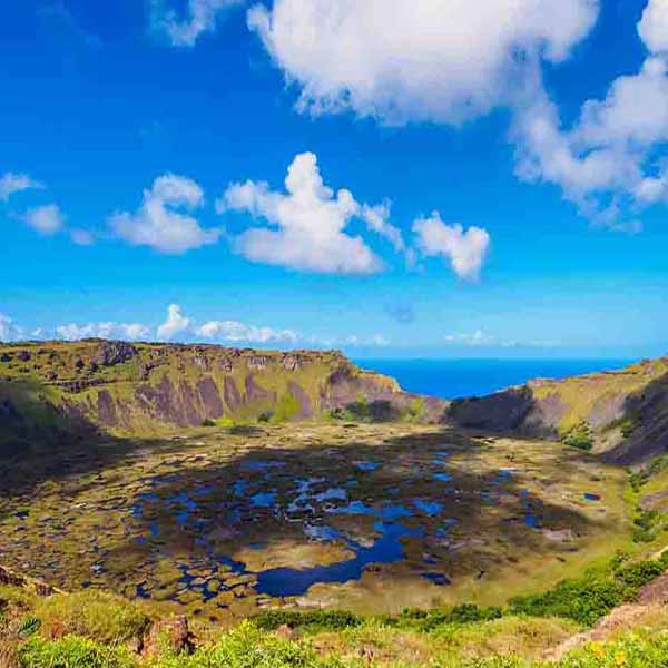 Easter Island Volcano IV will make a perfect background for any fresh or salt water tank or aquarium as well as dry terrariums.