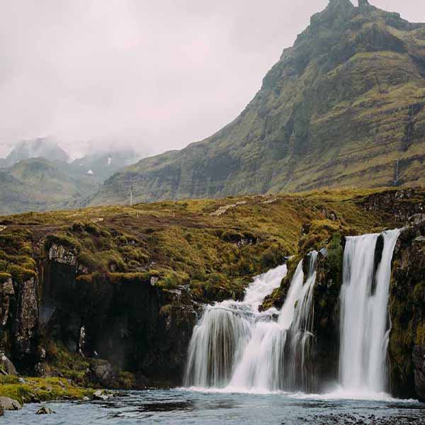 Glacier Waterfall Volcano will make a perfect background for any fresh or salt water tank or aquarium as well as dry terrariums.