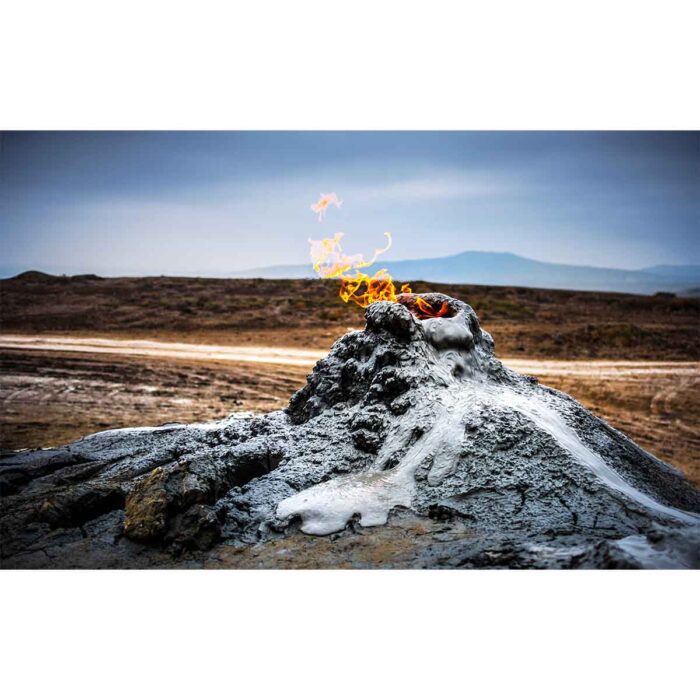 Gobustan Mud Volcano II will make a perfect background for any fresh or salt water tank or aquarium as well as dry terrariums.