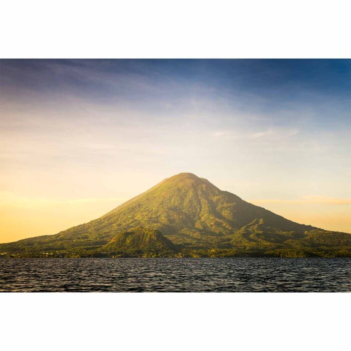 Lake Atitlan Volcano will make a perfect background for any fresh or salt water tank or aquarium as well as dry terrariums.