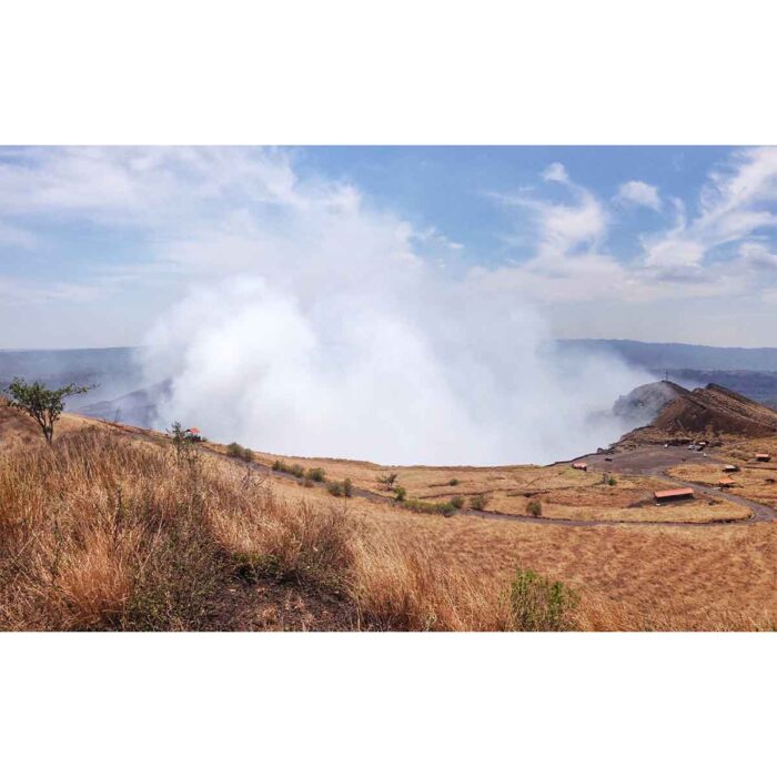 Masaya Volcano Smoking will make a perfect background for any fresh or salt water tank or aquarium as well as dry terrariums.