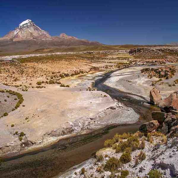 Nevado Sajama Volcano will make a perfect background for any fresh or salt water tank or aquarium as well as dry terrariums.