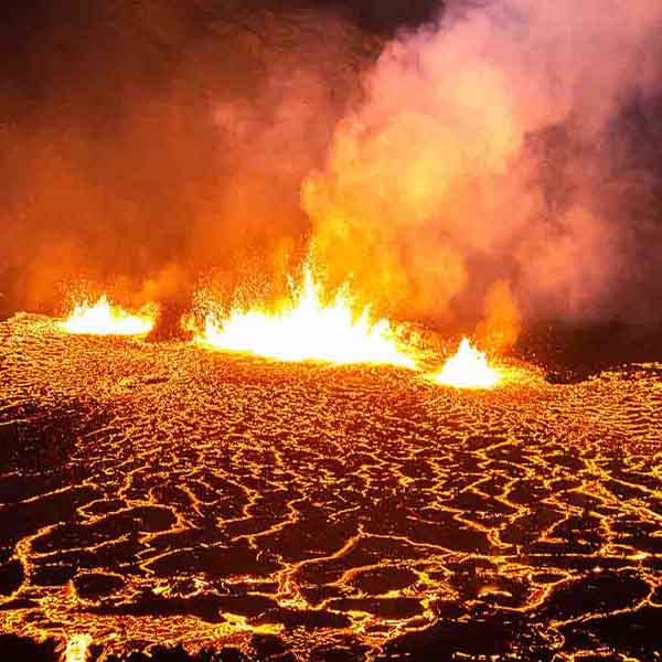 Night Volcano Eruption will make a perfect background for any fresh or salt water tank or aquarium as well as dry terrariums.